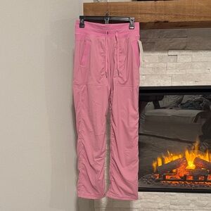 Lululemon Pink Dance Studio MR Lined Pant